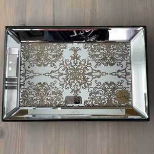 Nicole Miller Gold Accent Tray